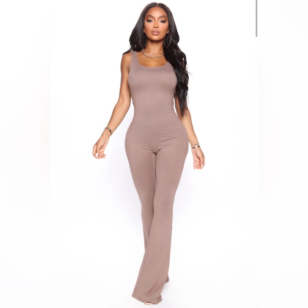 Mocha colored Jumpsuit!! Brand New Never Worn!!